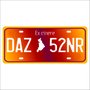 Placa Decorativa Vintage de Carro em Mdf - Ex Cinere