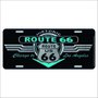 Placa Decorativa Vintage de Carro em Mdf - Route US 66