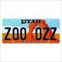 Placa Decorativa Vintage de Carro em Mdf - Utah life Elevated