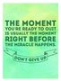 Placa Decorativa Frase Don't Give Up