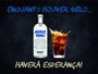 Placa Decorativa Frases de Boteco - Enquanto Houver Gelo Haverá Esperança!