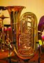 Placa Decorativa Foto Instrumento Tuba