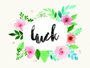 Placa Decorativa Frase Luck