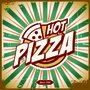 Placa Decorativa Hot Pizza
