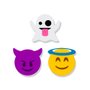 Super Ímã Emoji - Fantasma - Diabo - Anjo - GEGUTON