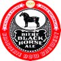 Placa Decorativa Redonda Bière Black Horse Ale