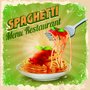 Placa Decorativa Spaghetti Menu Restaurant