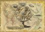 Placa Decorativa Mapa Vintage
