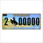 Placa Decorativa Vintage de Carro em Mdf - Wyoming