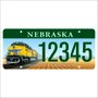 Placa Decorativa Vintage de Carro em Mdf - Nebraska