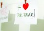 Placa Decorativa Frase: "+ Amor Por Favor!"