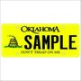 Placa Decorativa Vintage de Carro em Mdf - Oklahoma
