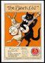 Placa Decorativa Vintage Musical The Black Cat