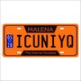 Placa Decorativa Vintage de Carro em Mdf - Malena the Eternal Paradise