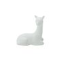 Alpaca Mini Decorativa de Cerâmica Branca - URBAN