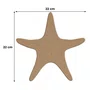Aplique em Forma de Estrela do Mar em Mdf