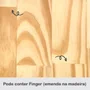 Tábua de Madeira Pinus Recortada Em Forma de Nuvem para Artesanato