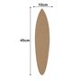 Aplique em Forma de Prancha Surf Hibrid em Mdf
