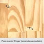 Tábua de Madeira Pinus Recortada para Artesanato Em Forma De Balão De Ar Quente