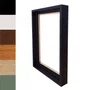 Armação de Moldura Canaleta Personalizada Flutuante Lisa Revestida para Telas Decorativas - 2x2,8