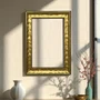 Armação de Moldura Efeito Metal Martelado Para Quadros e Fotos - 2x1,8