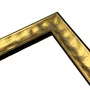 Armação de Moldura Efeito Metal Martelado Para Quadros e Fotos - 2x1,8