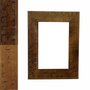 Armação de Moldura em Madeira Natural Gravada para Quadros e Fotos - 3x1
