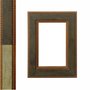 Armação de Moldura Provençal Personalizada com Gravação de Bolinhas para Quadros e Fotos - 3,4x1,2