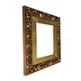 Armação Personalizada de Moldura Efeito Escovado Fino e Gravação de Curvas Fluidas para Quadros e Fotos - 7,1x2,8