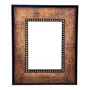 Armação Personalizada de Pátina Escovada com Bead & Reel para Quadros e Fotos - 1,6x6,8