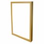 Aro de Moldura Personalizada Caixinha para Quadros Fotos e Placas Decorativas - 1,5x3