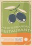 Placa Decorativa Mediterranean Restaurant