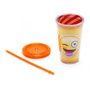 Copo Com Canudo Emoji Língua - Tô Rindo À Toa! - LUDI