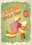 Placa Decorativa Vintage Fast Food Best In Town