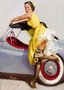 Placa Decorativa Vintage Pin-Up