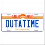 Placa Decorativa Vintage de Carro em Mdf - California the Golden State