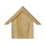Casinha com Telhado em Madeira Pinus – Ideal para Artesanato, DIY, Presente e Decoração Criativa