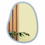 Espelho Orgânico Grande Decorativo Para Sala Quarto Moderno Com MDF Laqueado - 64x84cm