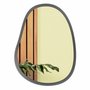 Espelho Orgânico Grande Decorativo Para Sala Quarto Moderno Com MDF Laqueado - 64x84cm
