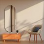 Espelho Decorativo Oval - 40x100cm