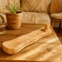 Incensário de Madeira Pinus com Suporte para Guardar Incenso Estilo Moderno Minimalista - Decoração Zen, Aromaterapia, Boho