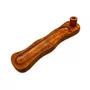 Incensário de Madeira Pinus com Suporte para Guardar Incenso Estilo Moderno Minimalista - Decoração Zen, Aromaterapia, Boho