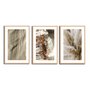 Kit 3 Quadros Decorativos Natureza Minimalista