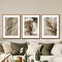 Kit 3 Quadros em Telas Canvas Natureza Minimalista