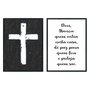 Kit de 2 Quadros Decorativos Deus Abençoe Quem Entra Nessa Casa, Dê Paz Para Quem Fica e Proteja Quem Sai