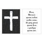 Kit de 2 Quadros Decorativos Deus Abençoe Quem Entra Nessa Casa, Dê Paz Para Quem Fica e Proteja Quem Sai