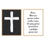 Kit de 2 Quadros Decorativos Deus Abençoe Quem Entra Nessa Casa, Dê Paz Para Quem Fica e Proteja Quem Sai