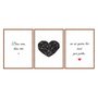 Kit de 3 Quadros Decorativos Dias Vem, Dias Vão e Eu Só Quero Ter Você por Perto S2