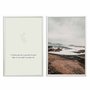 Kit Quadros Decorativos Paisagem Praia E Frase O Verdadeiro Poder Está Na Capacidade De Encontrar Beleza Nas Coisas Simples