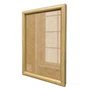 Moldura Abaulada Lisa Revestida Para Quadros E Fotos Com Fundo MDF E Frente Em Acetato - 2x3